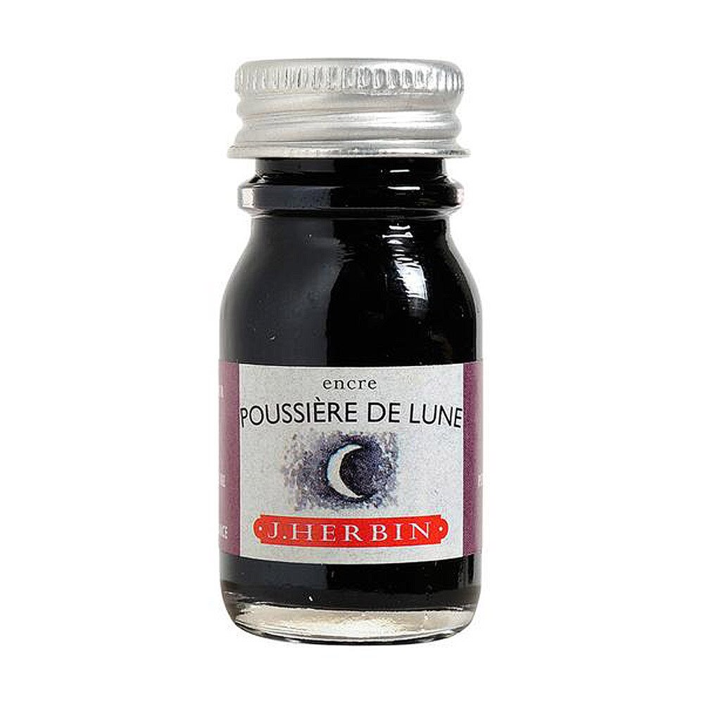 J.Herbin 10ml Fountain Pen Ink Bottle Poussier De Lune